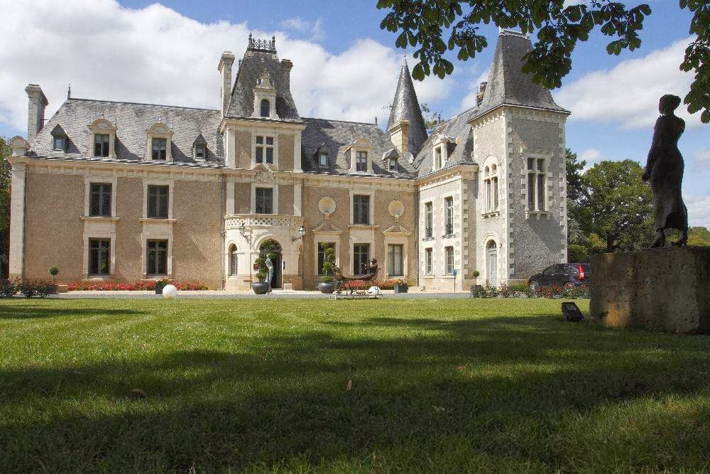 Hotel Chateau De La Barbiniere Saint-Laurent-sur-Sèvre Exteriér fotografie